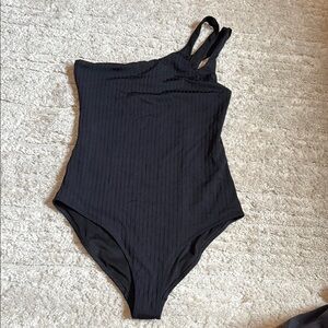 American Eagle Black One Piece Swimsuit